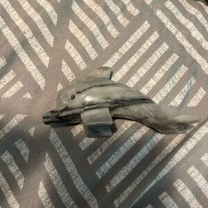 Gray Dolphin Figurine